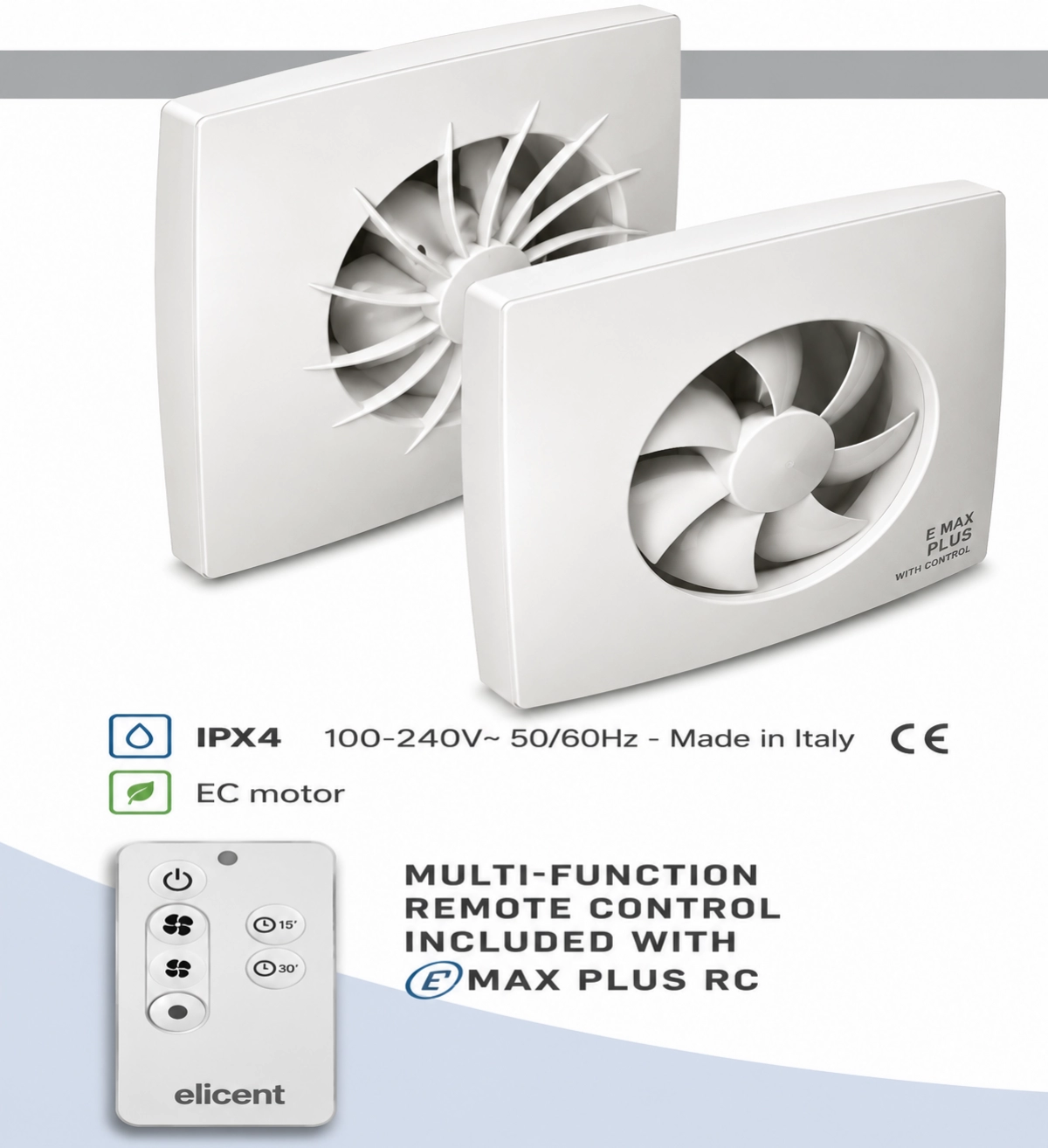 Extractor de Aire Ultra silencioso con Humidistato y Sleep Mode