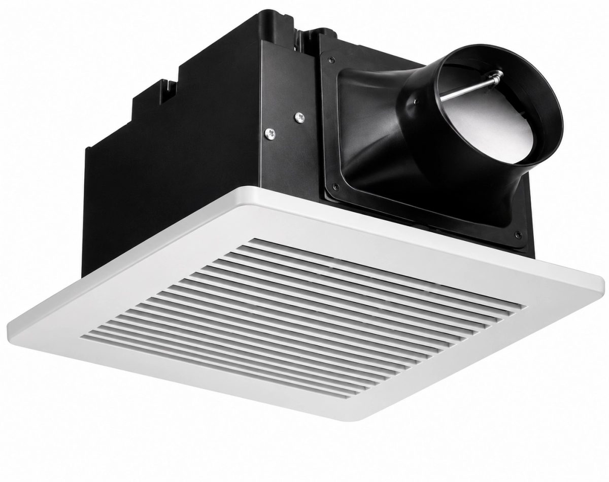 Extractor Centrífugo Tipo Falso Plafón Blanco 6”