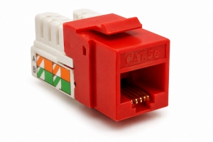 Jack Cat 5e UTP rojo