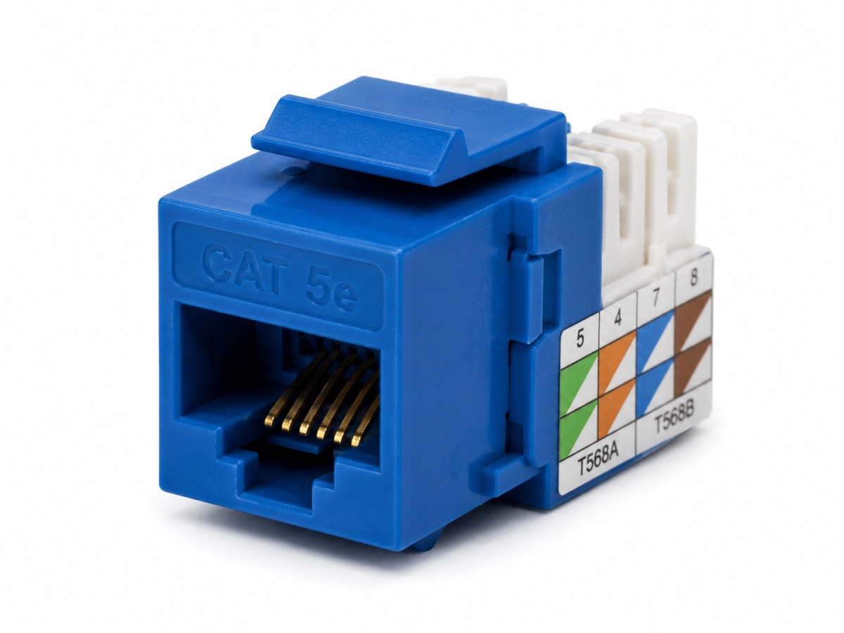 Jack Cat 5e UTP azul