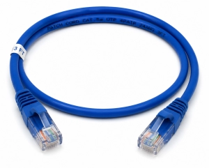 Patch cord Cat 5e 3 ft azul
