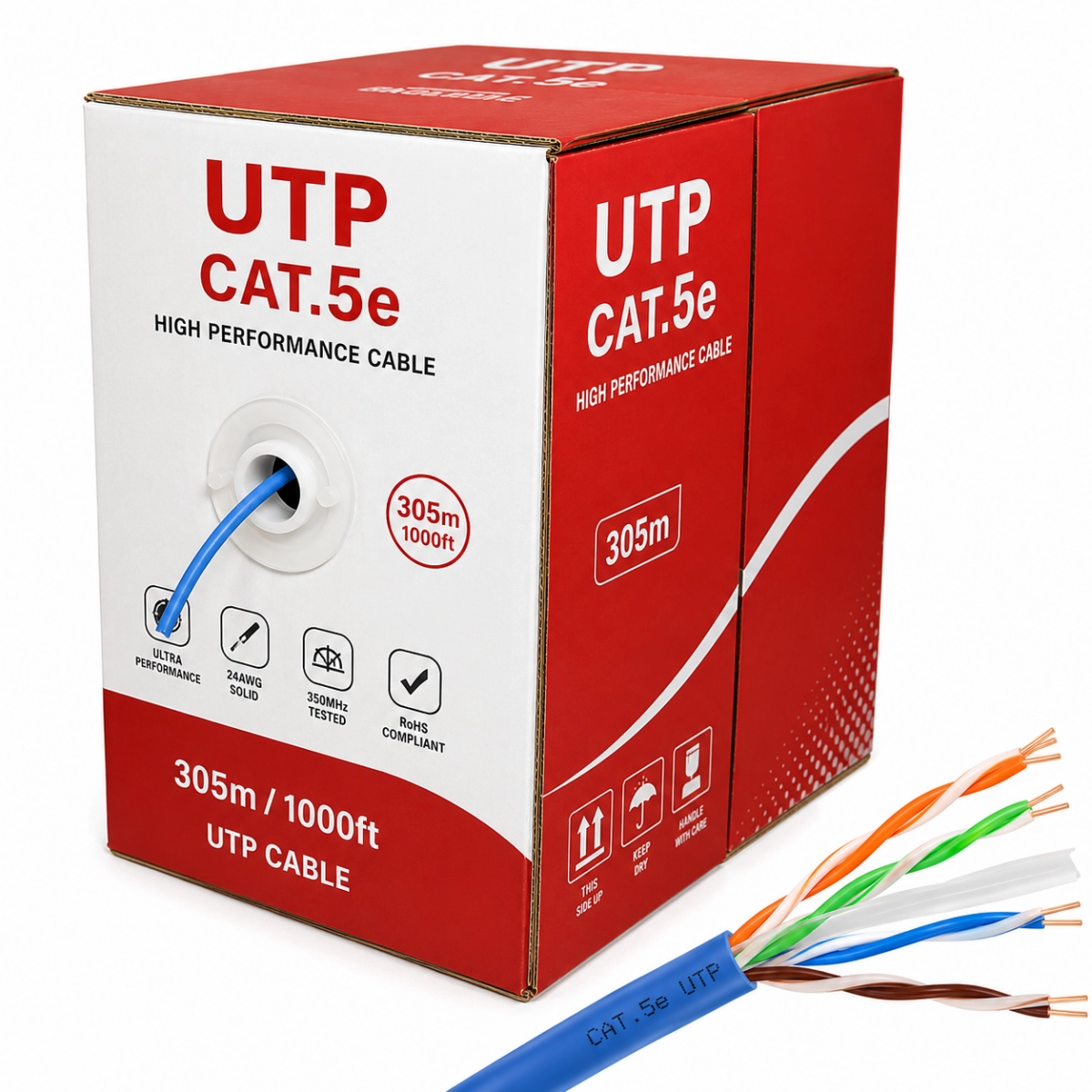 Cable UTP Cat 5e 305 m