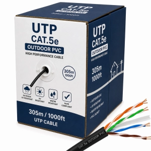 Cable UTP Cat 5e Outdoor PVC 305 m
