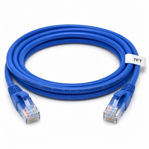 Patch cord Cat 6 7 ft azul