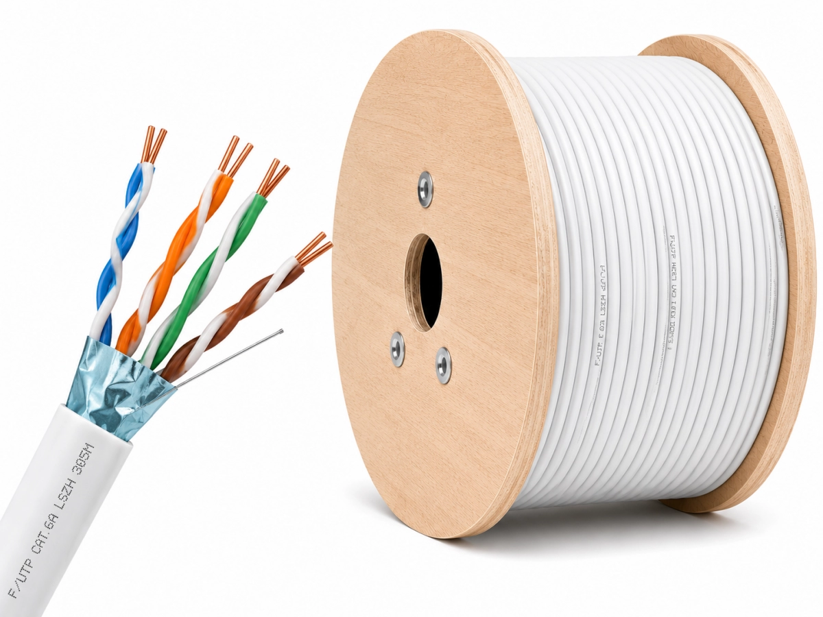 Cable F/UTP Cat 6A LSZH (305 MTS)