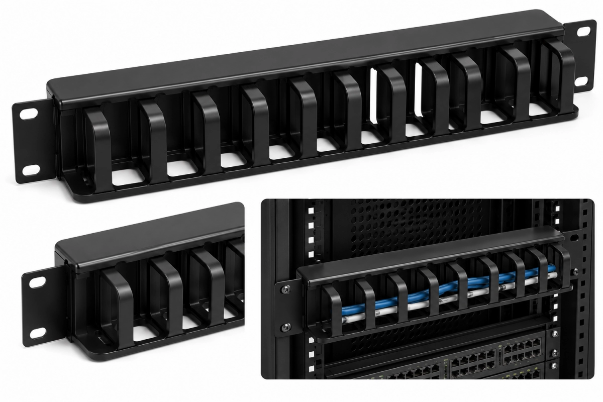 ORGANIZADOR DE CABLES PLASTICO