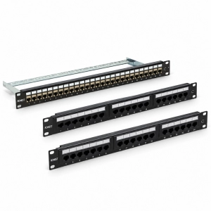 PATCH PANEL CAT 5E 24 PUERTOS 1U