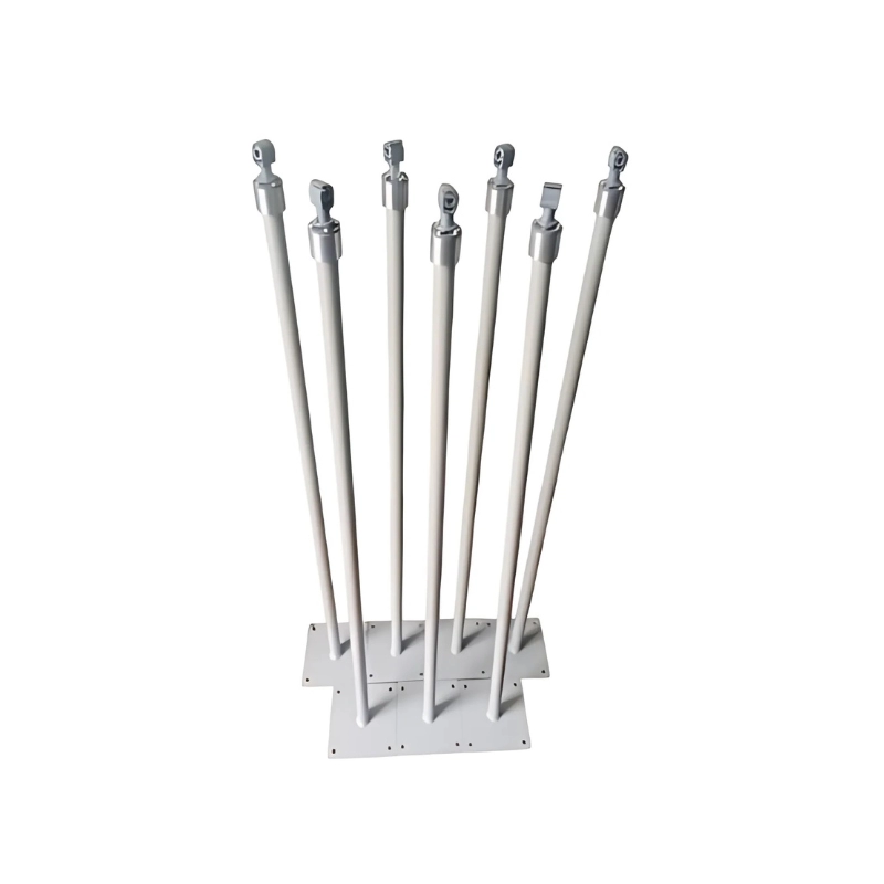 Mastil + 300cmX(3/4"-1/2") Base Y Soporte Punta Captadora