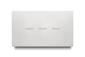 Interruptor Inteligente Triple WiFi L Blanco Línea Premium Smart