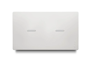 Interruptor Inteligente Doble WiFi L Blanco Línea Premium Smart