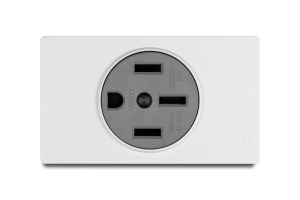 Toma NEMA 14-50R Empotrar Blanco Línea Premium