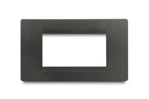 Placa Stilo 3H Grafito Línea Premium