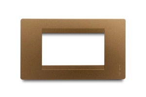 Placa Stilo 3H Cobre Línea Premium
