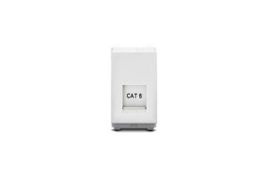 Módulo Jack Datos RJ45 Cat6 Negro Línea Premium
