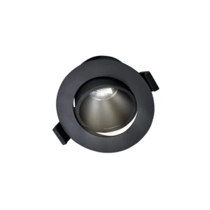 Bala LED de techo dirigible Menkar 7W 3000K negro
