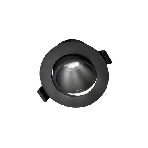 Bala LED de techo dirigible Menkar 7W 6500K negro