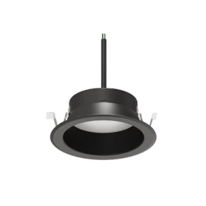Bala Tecnolite Integrada Downlight 25W En Negro 3000K