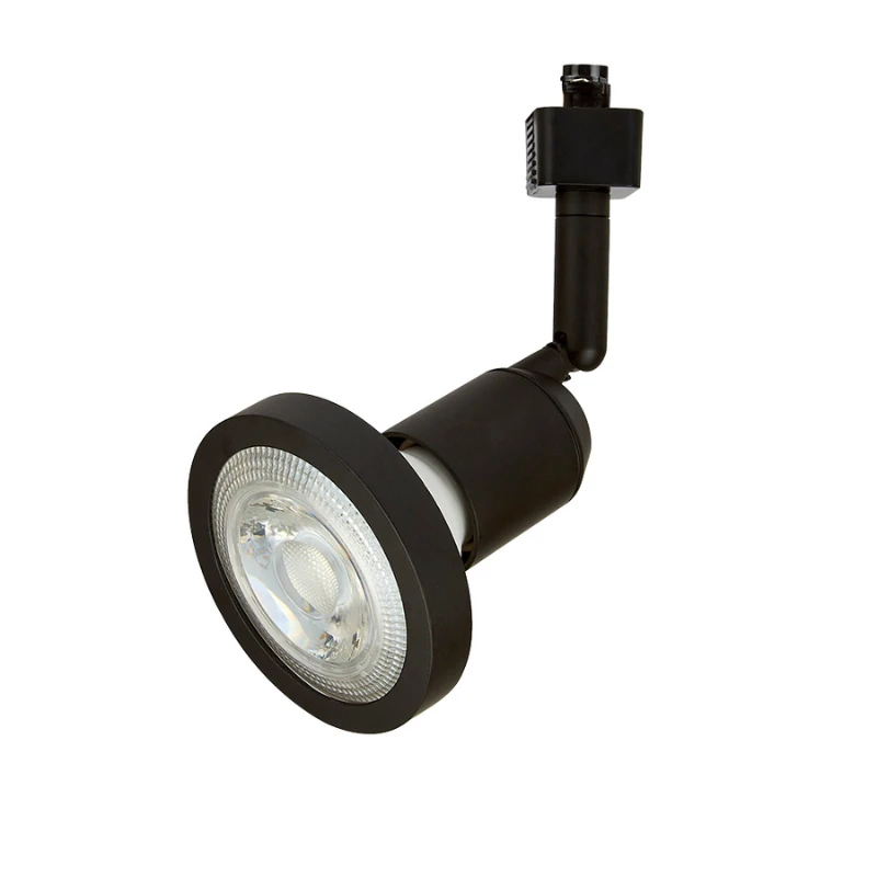 Spot Tecnolite Para Riel Belfort En Negro