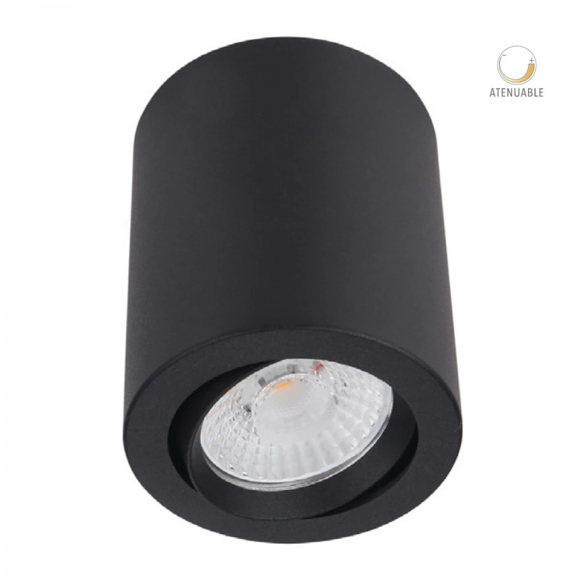 Spot Tecnolite Sobreponer Ashlesha I En Negro