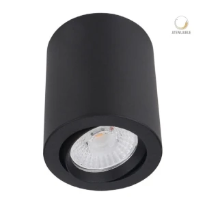 Spot Tecnolite Sobreponer Ashlesha I En Negro