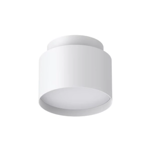 Spot Tecnolite Sobreponer Sextans I 12W Cálido En Blanco