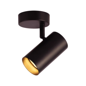 Spot Tecnolite Sobreponer Quilla Spot Base Negro GU10 50W