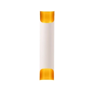 Aplique de pared para 2 bombillos GU10 Altar Arbotante blanco y dorado
