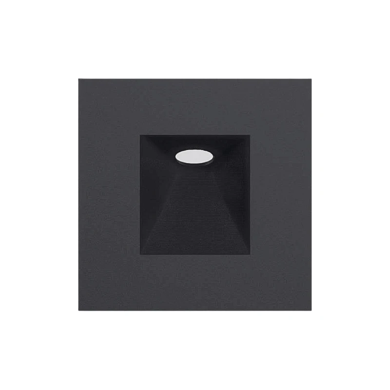 Aplique Tecnolite De Pared Cyrano Negro