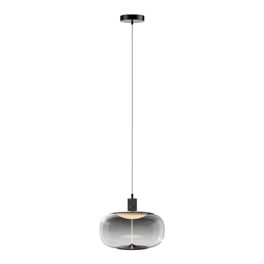 Lámpara LED colgante Fumatura III 12W 3000K humo