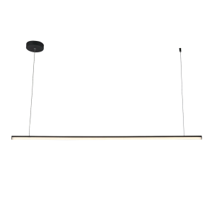 Lámpara LED colgante Egadas Pensil 17W 3000K negro