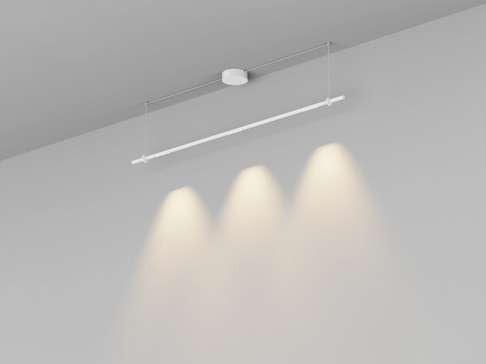 Lámpara LED colgante Benagil II 14W 3000K blanco