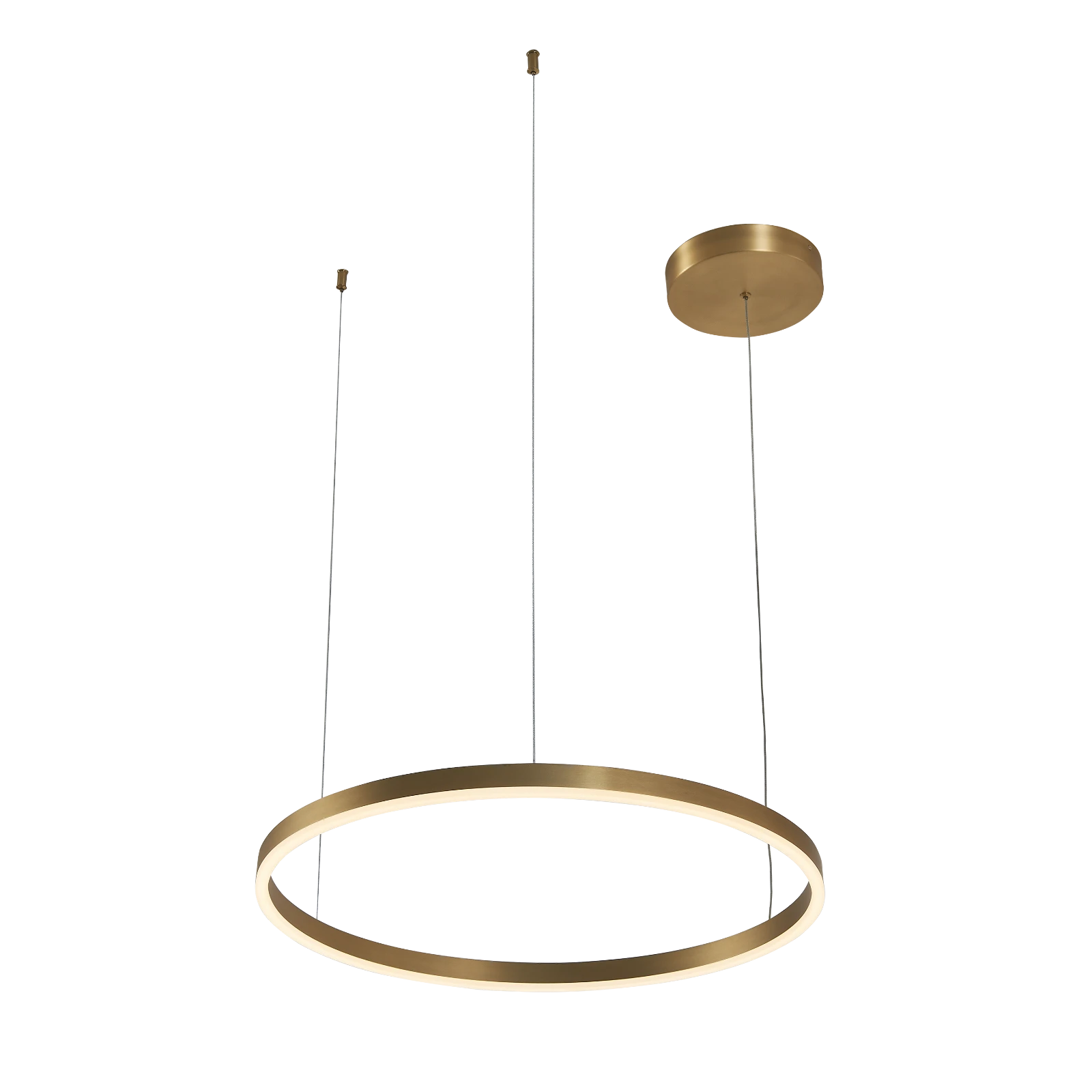 Lámpara LED colgante Martinica Pensil D60 34W 3000K dorado