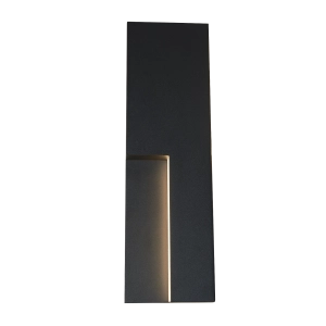Aplique LED de muro Martinica Muro 14W 3000K negro