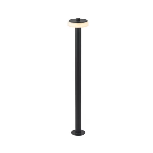 Miniposte LED Disque II 8W 3000K negro