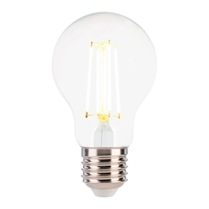 Bombillo LED A19 Clear 6W 3000K cristal