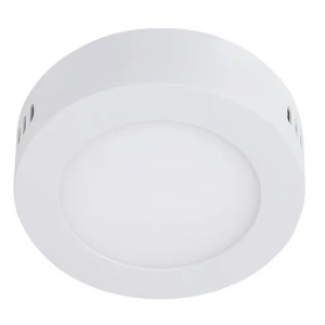 Panel LED Redondo de sobreponer Algedi I 6W 4000K blanco