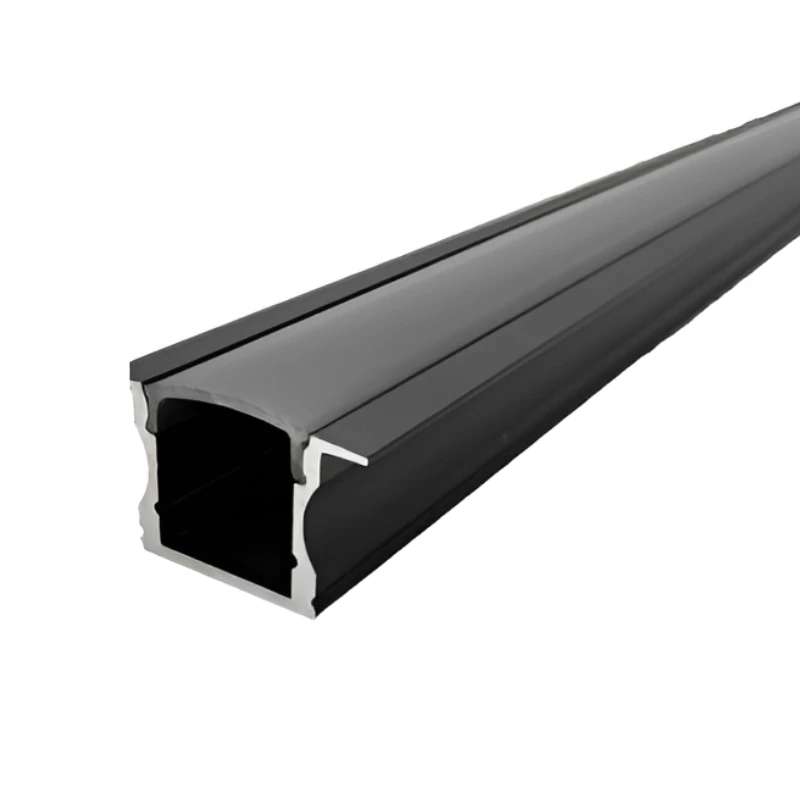 Perfil Tecnolite De Aluminio 3m Color Negro