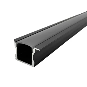 Perfil Tecnolite De Aluminio 3m Color Negro