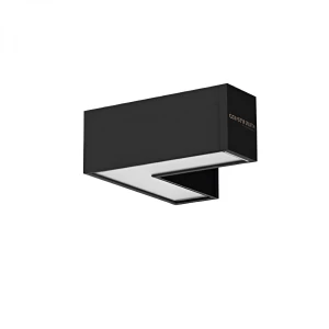 Lampara Tecnolite Lineal En L Vector System Pro 4000K Negro