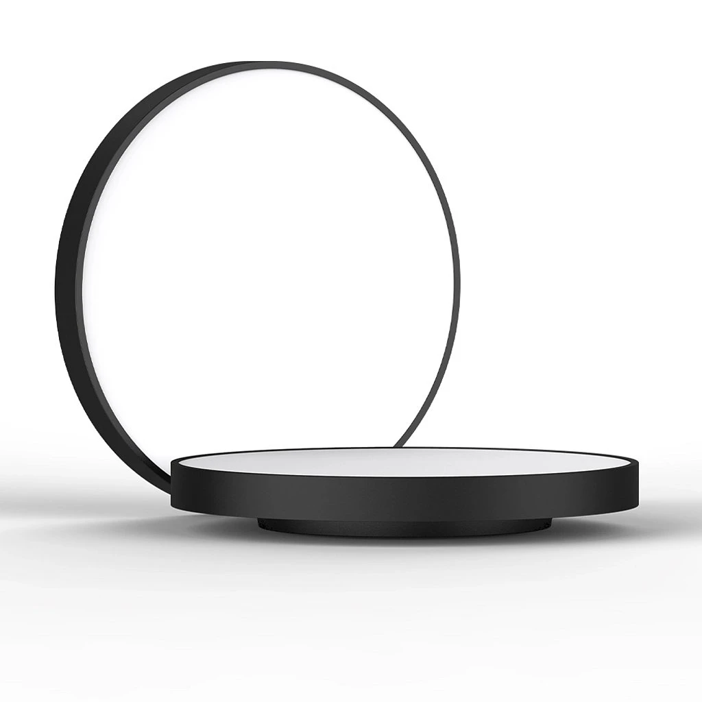 Lámpara LED colgante Aurora 60W 3000K/4000K/6500K negro