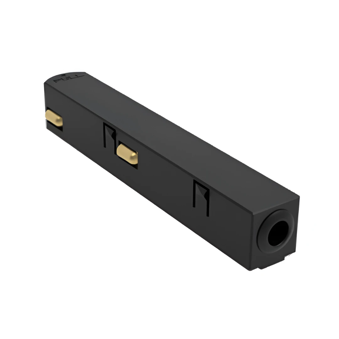 Conector eléctrico de driver a micro riel AC5531 negro