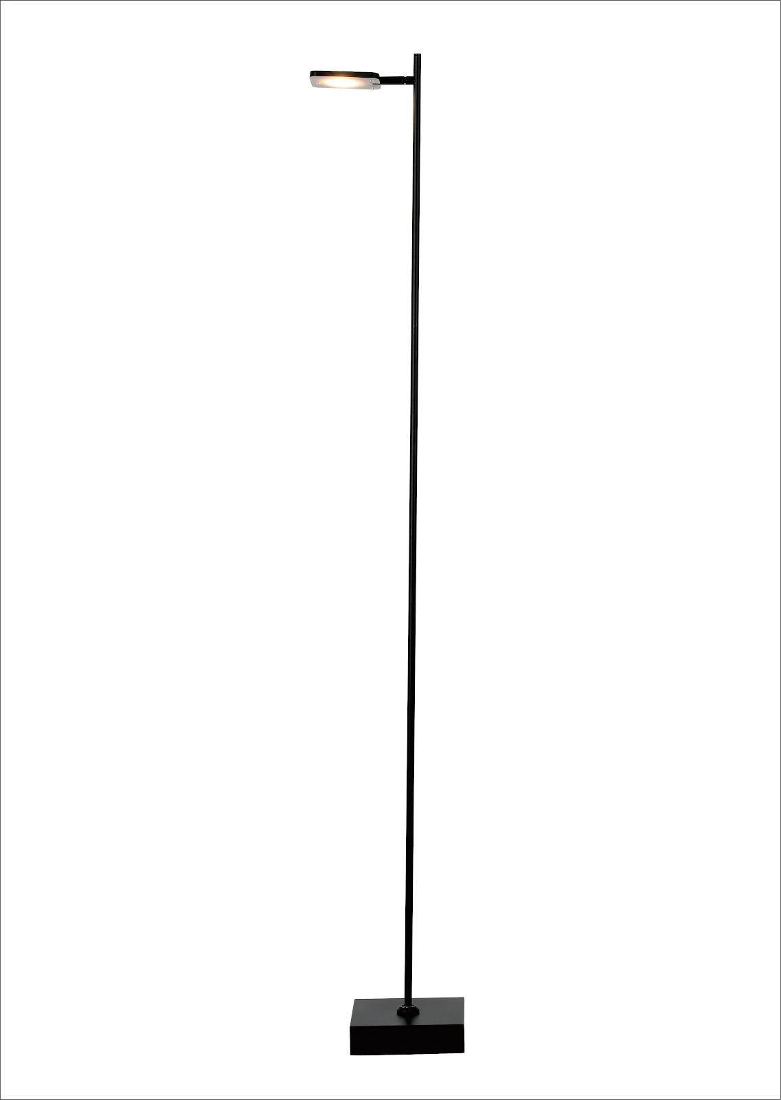 Lámpara LED de piso San Vicente Velador N129 6W 3000K negro