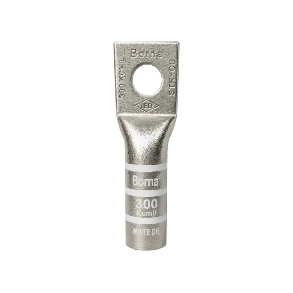 Terminal Barril Largo 300KCMIL Ojo 1/2"