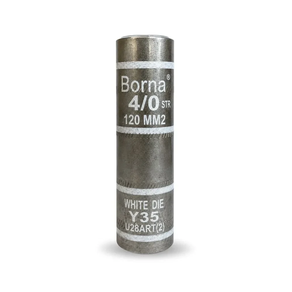 Empalme Tubular De Aluminio 4/0AWG