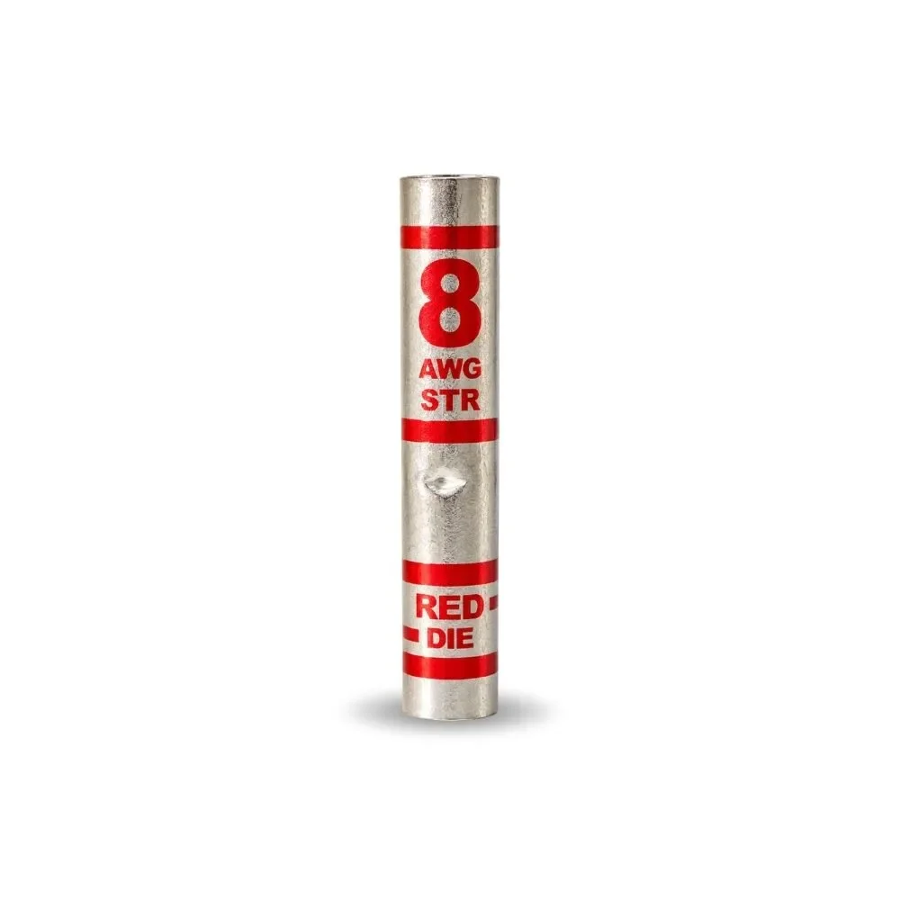 Empalme Tubular Para Ponchar 8AWG Serie ET