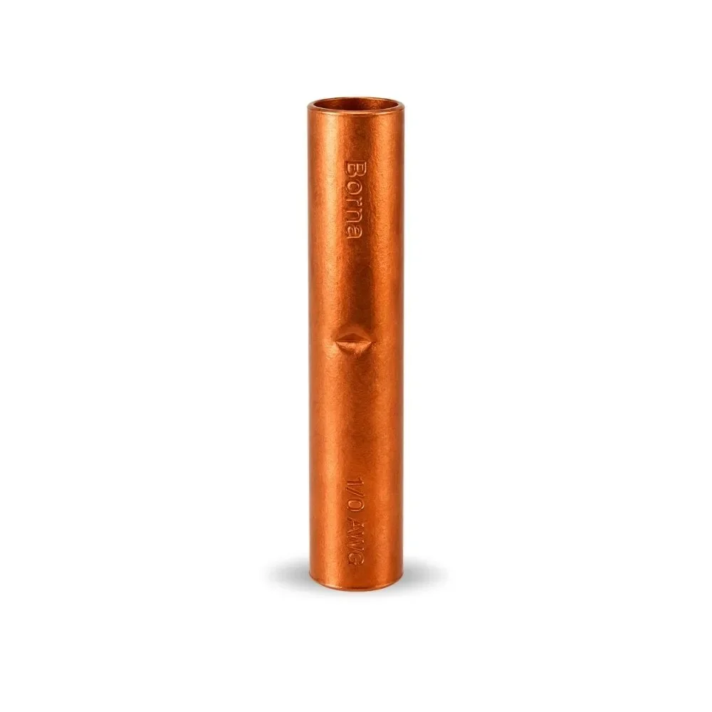 Empalme Tubular Para Ponchar 1/0AWG Serie E