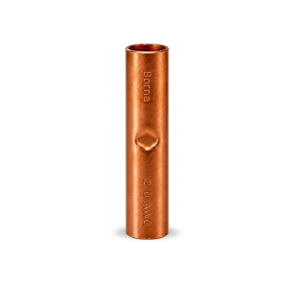 Empalme Tubular Para Ponchar 2/0AWG Serie E