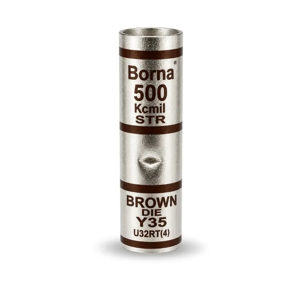 Empalme Tubular Para Ponchar 500KCMIL Serie ET