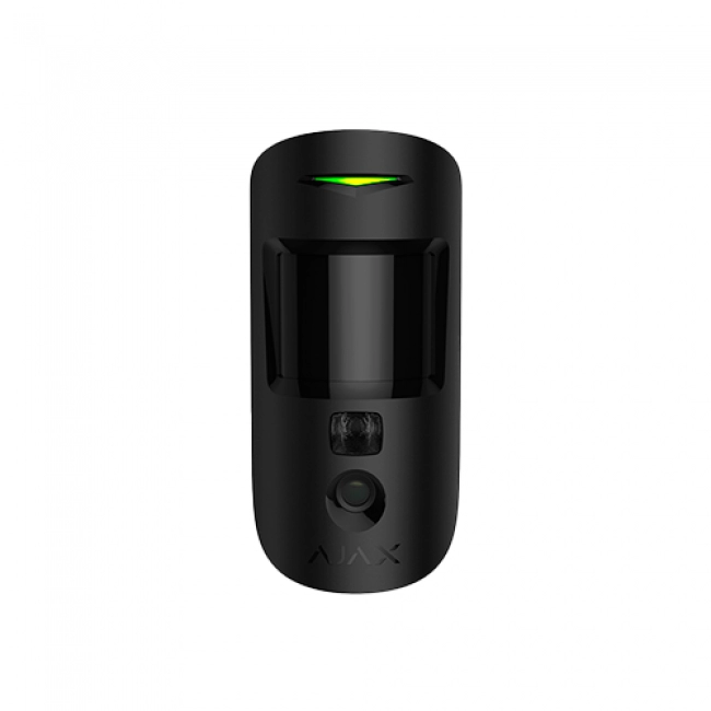 Motioncam Detector Inalámbrico De Movimiento Con Cámara Ajax (9Na) Color Negro