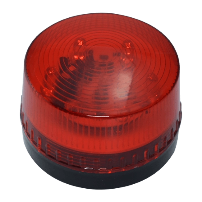 Luz Estroboscópica 12Vdc Max 300 Ma Material Pc Color Rojo